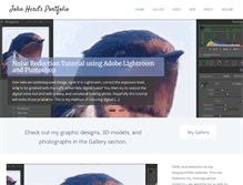 Tablet Screenshot of johnherd.ca